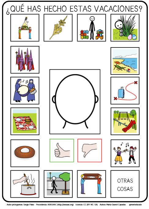 Ficha: ¿Qué has hecho estas vacaciones?